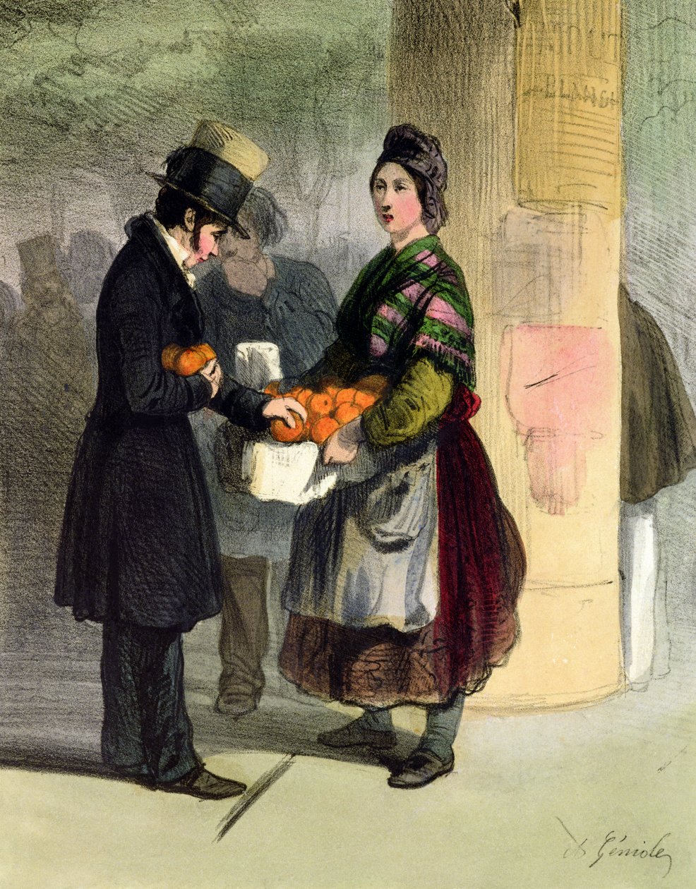 The Orange Seller, från 
