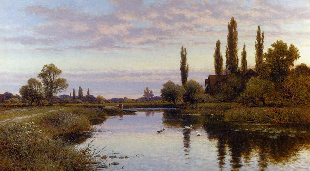 The Reed Cutter av Alfred Augustus Glendening