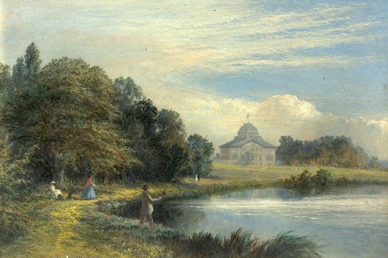 Nuthall Temple, Nottinghamshire, 1869 av Alfred Dawson