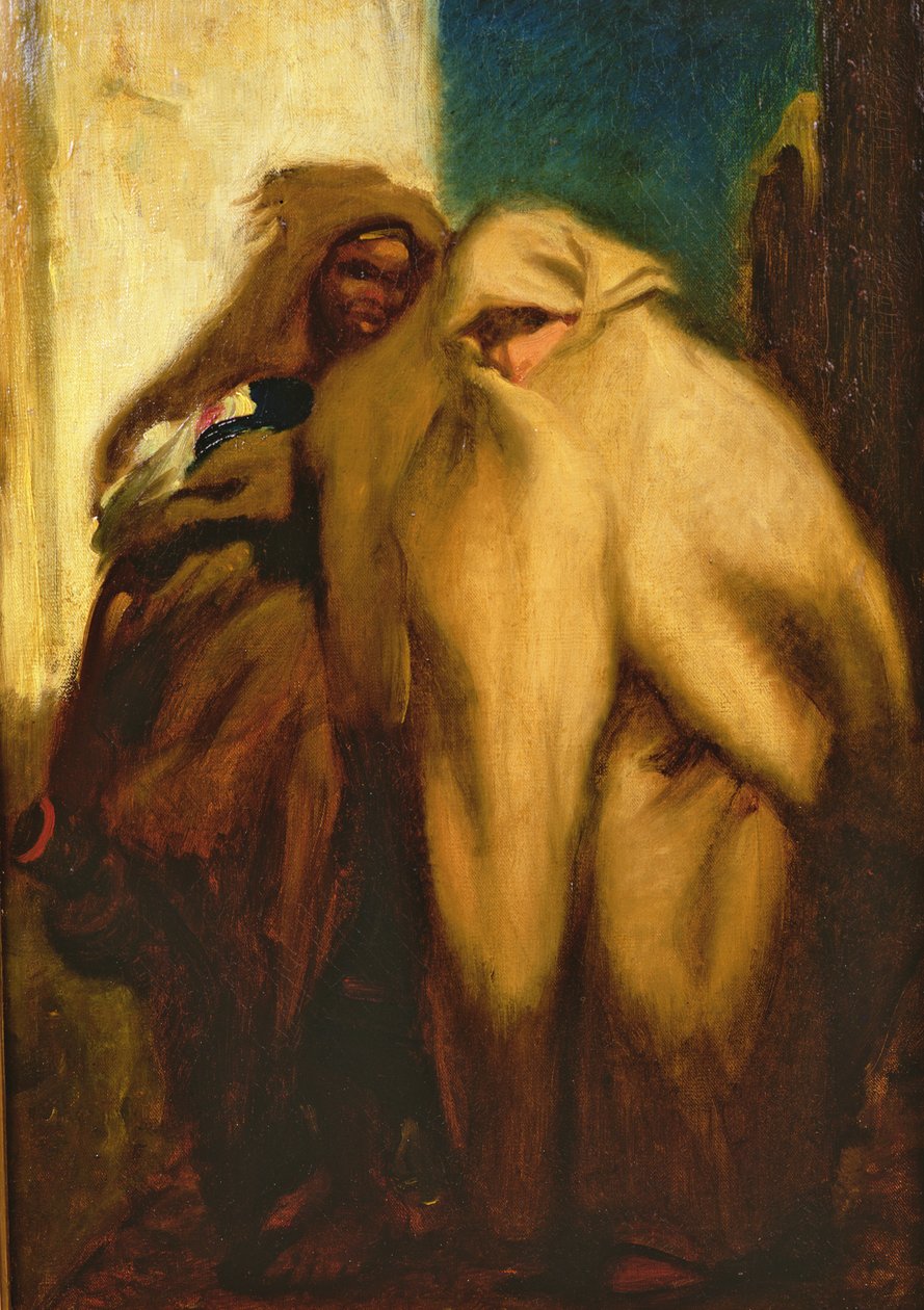 Kväll, Tanger, 1860 av Alfred Dehodencq