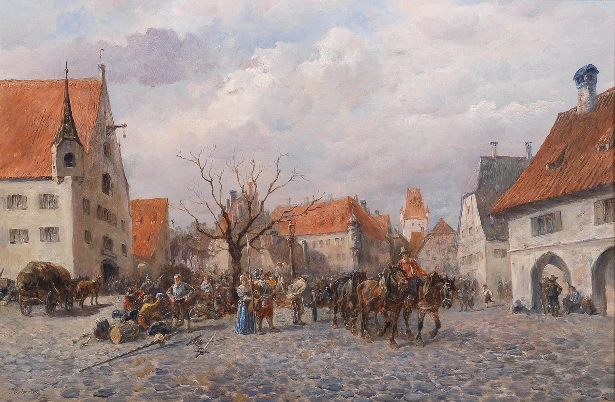 Staden under belägring av Alfred Friedlander