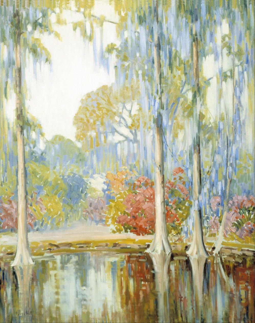Magnolia Gardens av Alfred Hutty