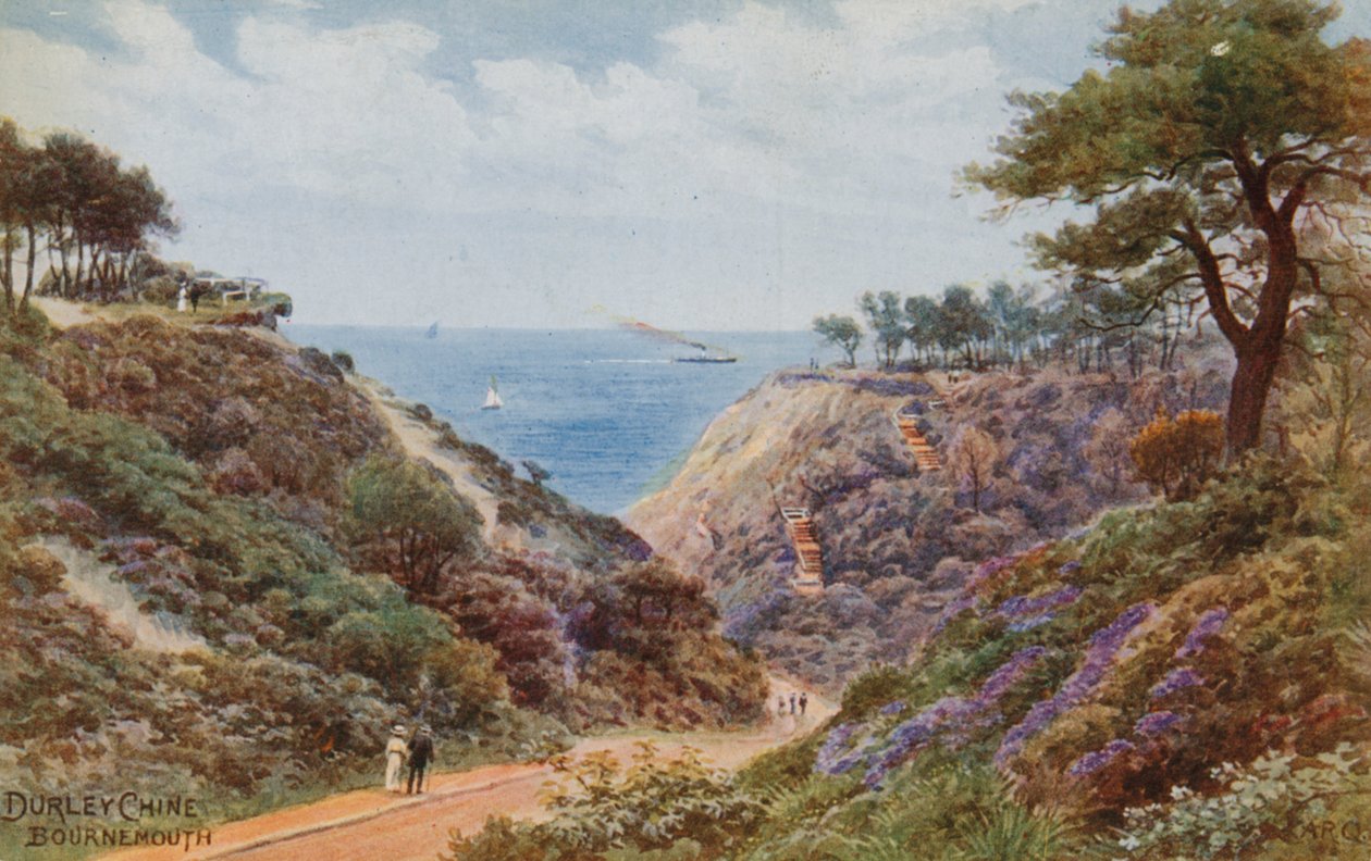 Durley Chine, Bournemouth av Alfred Robert Quinton