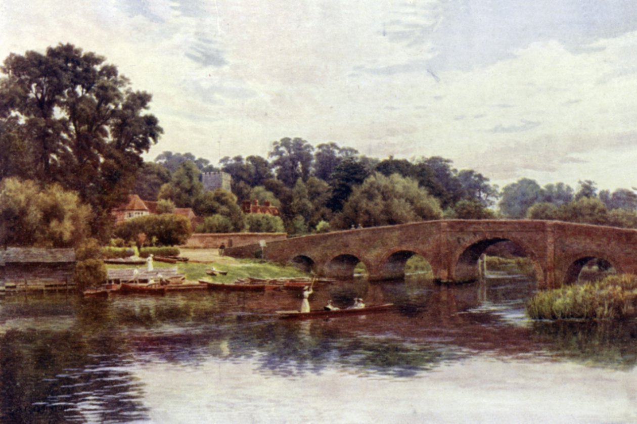 Sonning Bridge av Alfred Robert Quinton