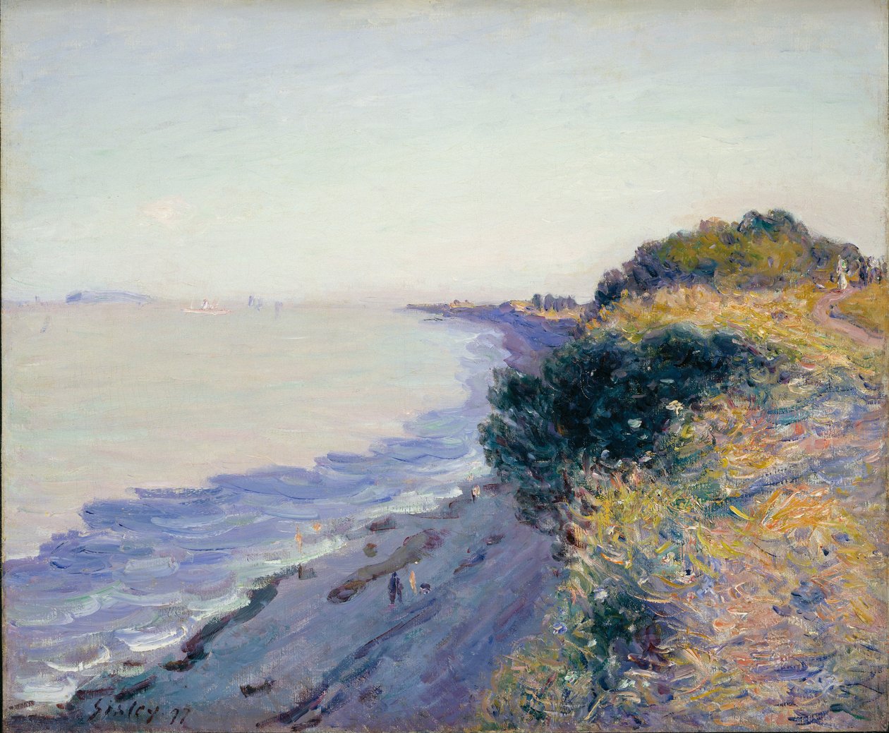 Bristol Channel, kväll, 1897 av Alfred Sisley