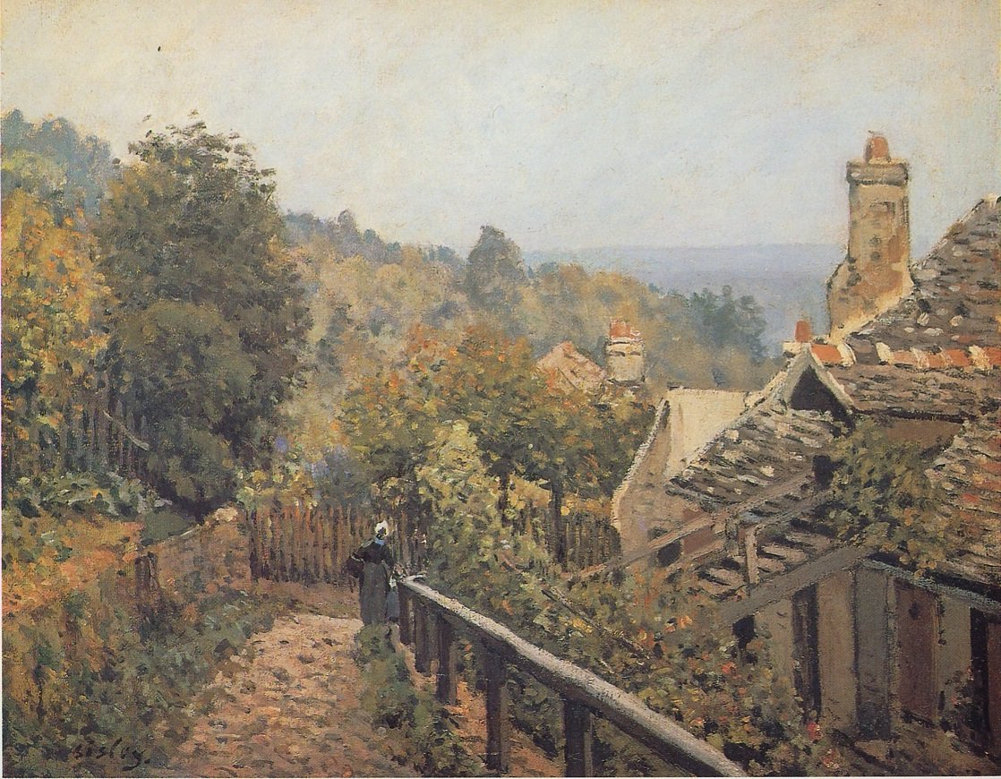 Sentier de la Mi-cote av Alfred Sisley