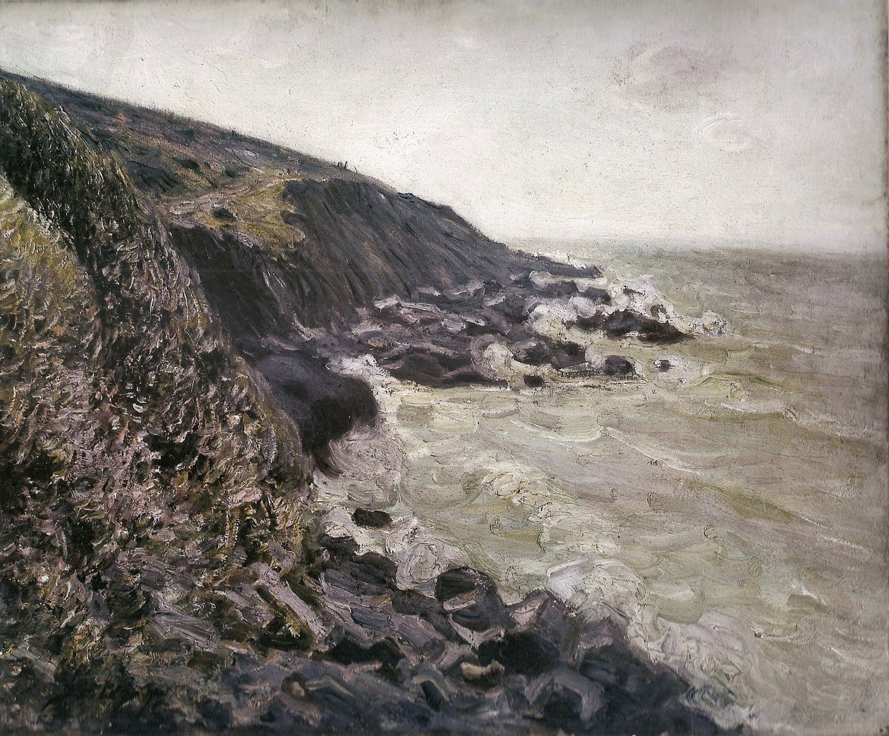 Ventania av Alfred Sisley
