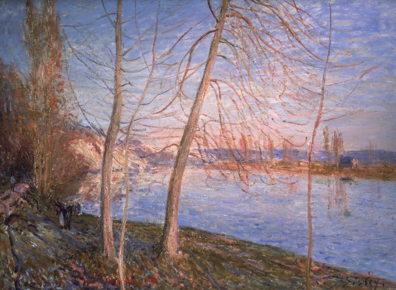 Winter Morning, 1878 av Alfred Sisley