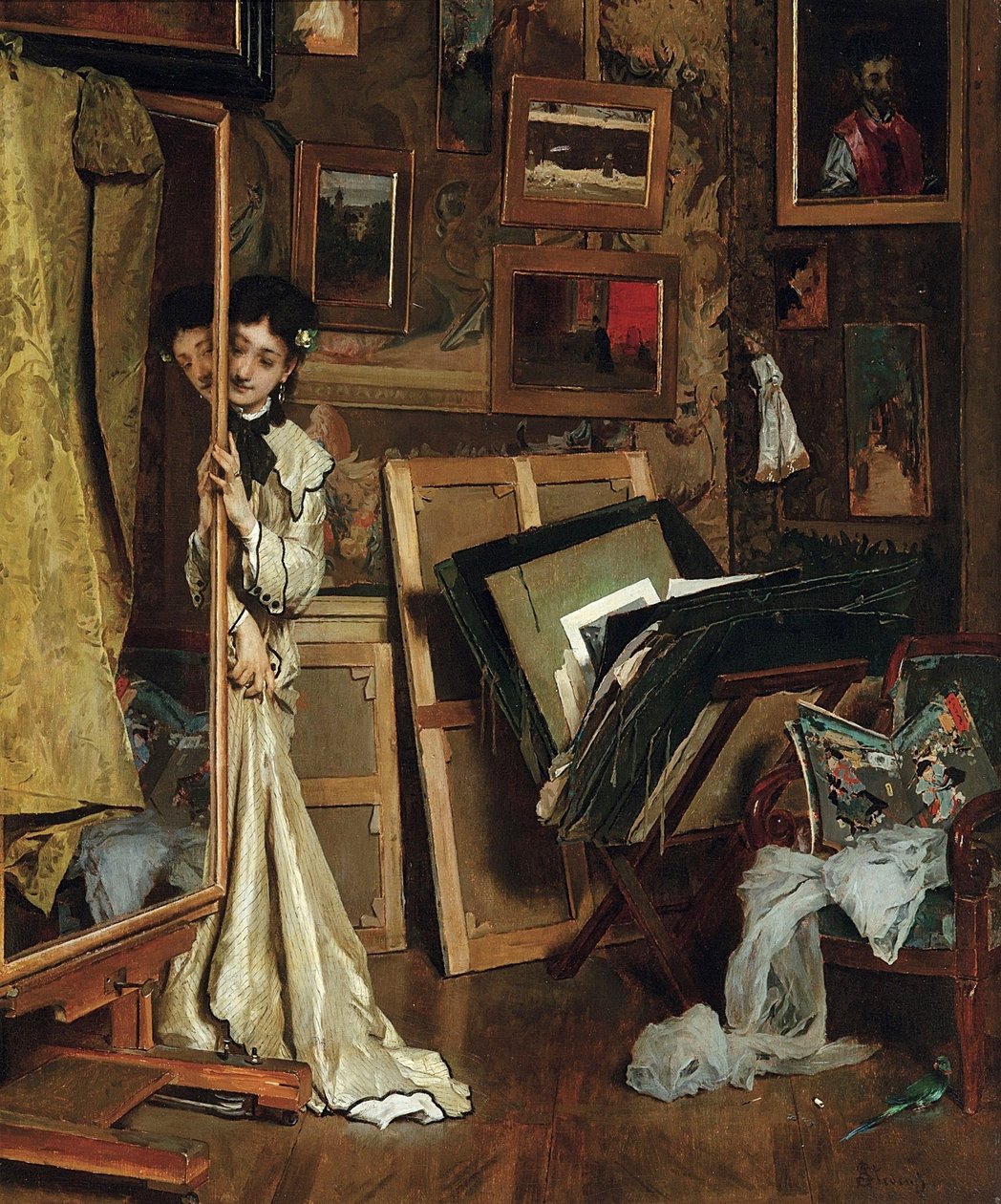 La Psyche av Alfred Emile Stevens