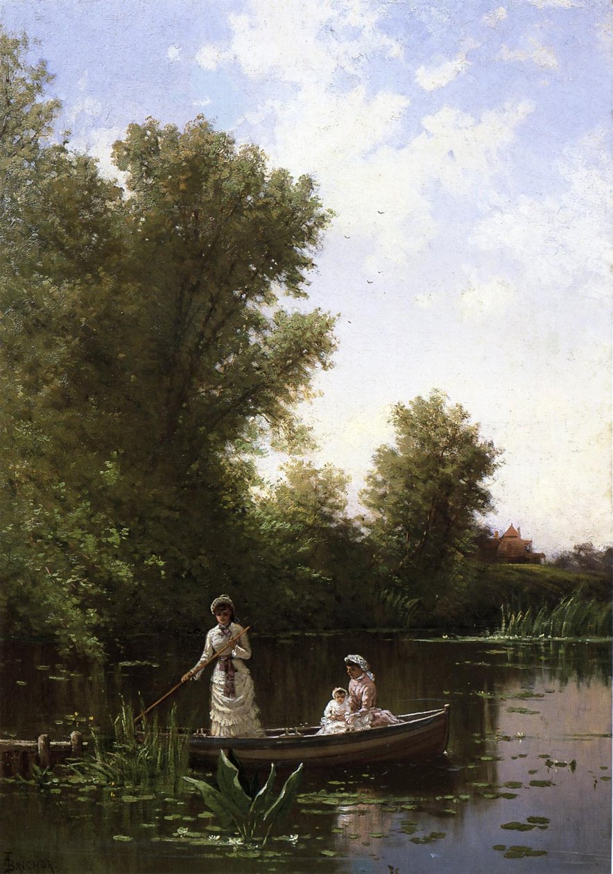 Boating in the afternoon av Alfred Thompson Bricher