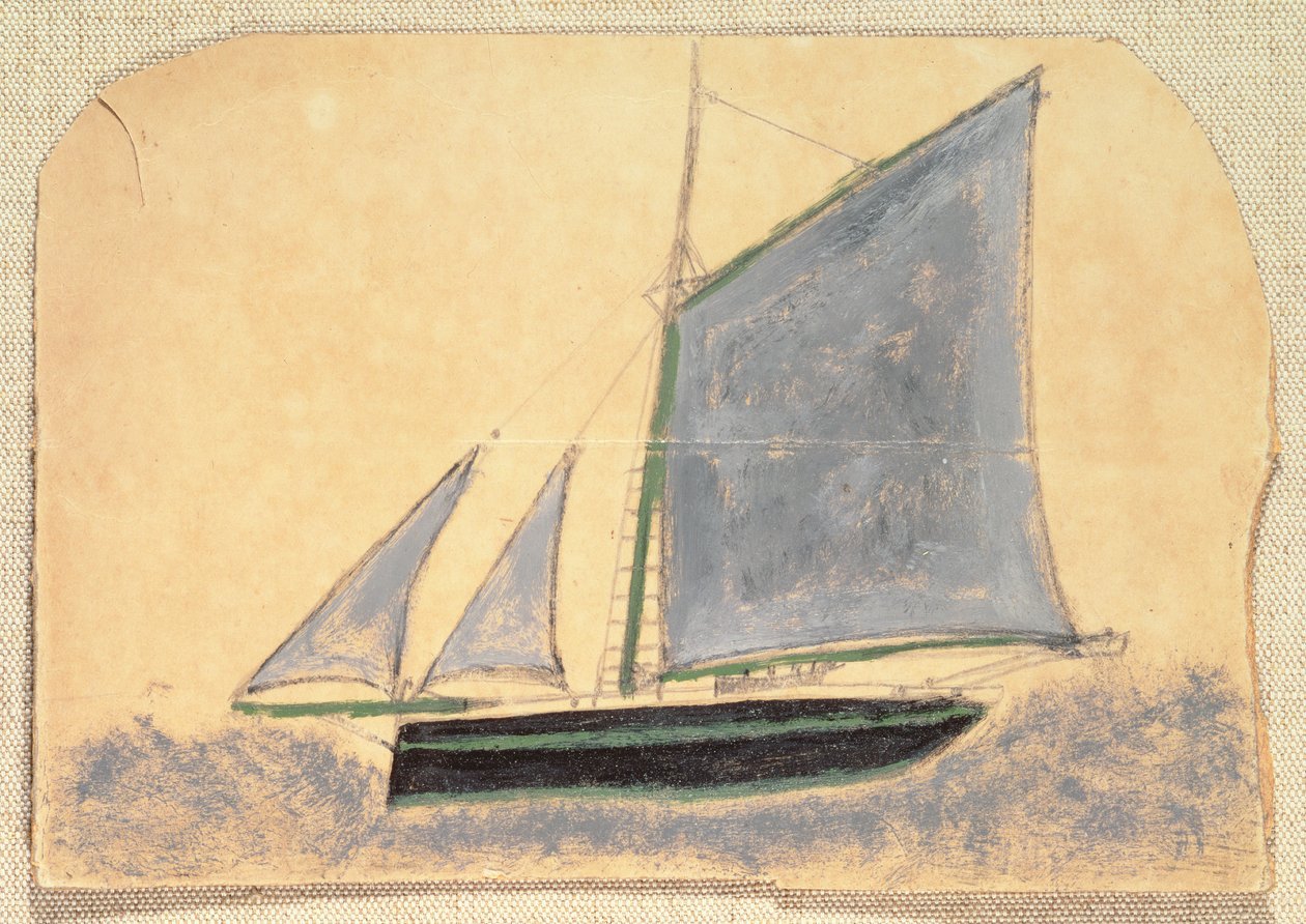 Yacht av Alfred Wallis