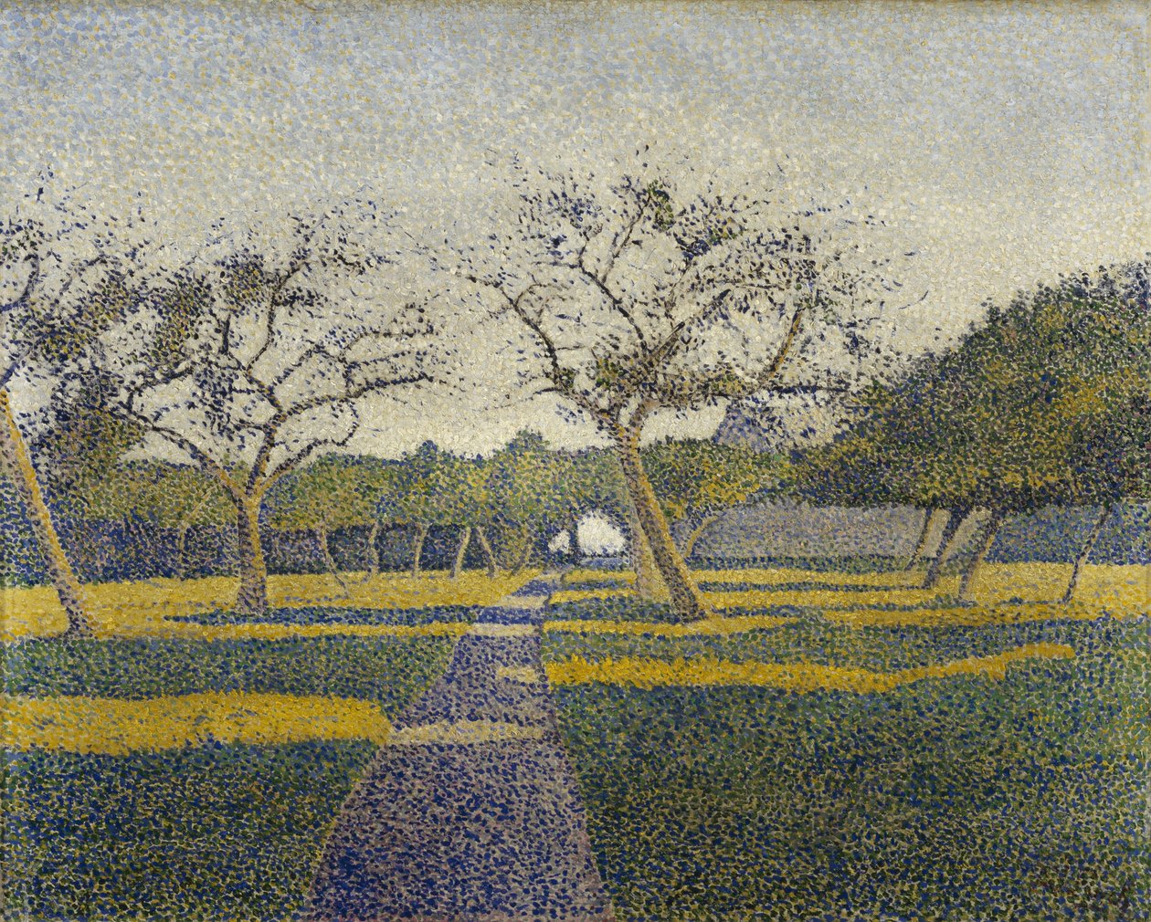 Trädgård på La Louviere av Alfred William Finch