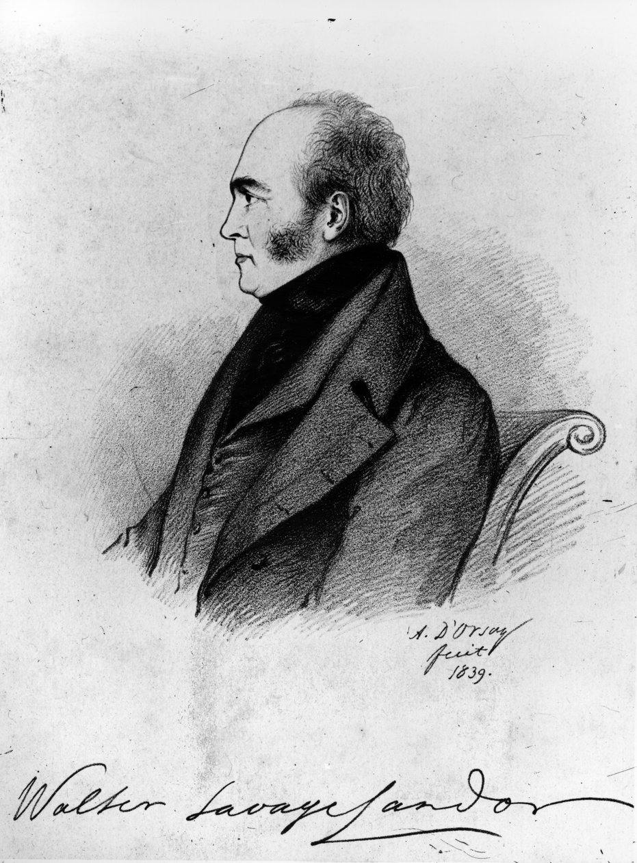 Walter Savage Landor (1775-1864) av Alfred d