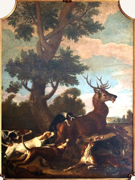 Deer hunt av Alfred Dedreux