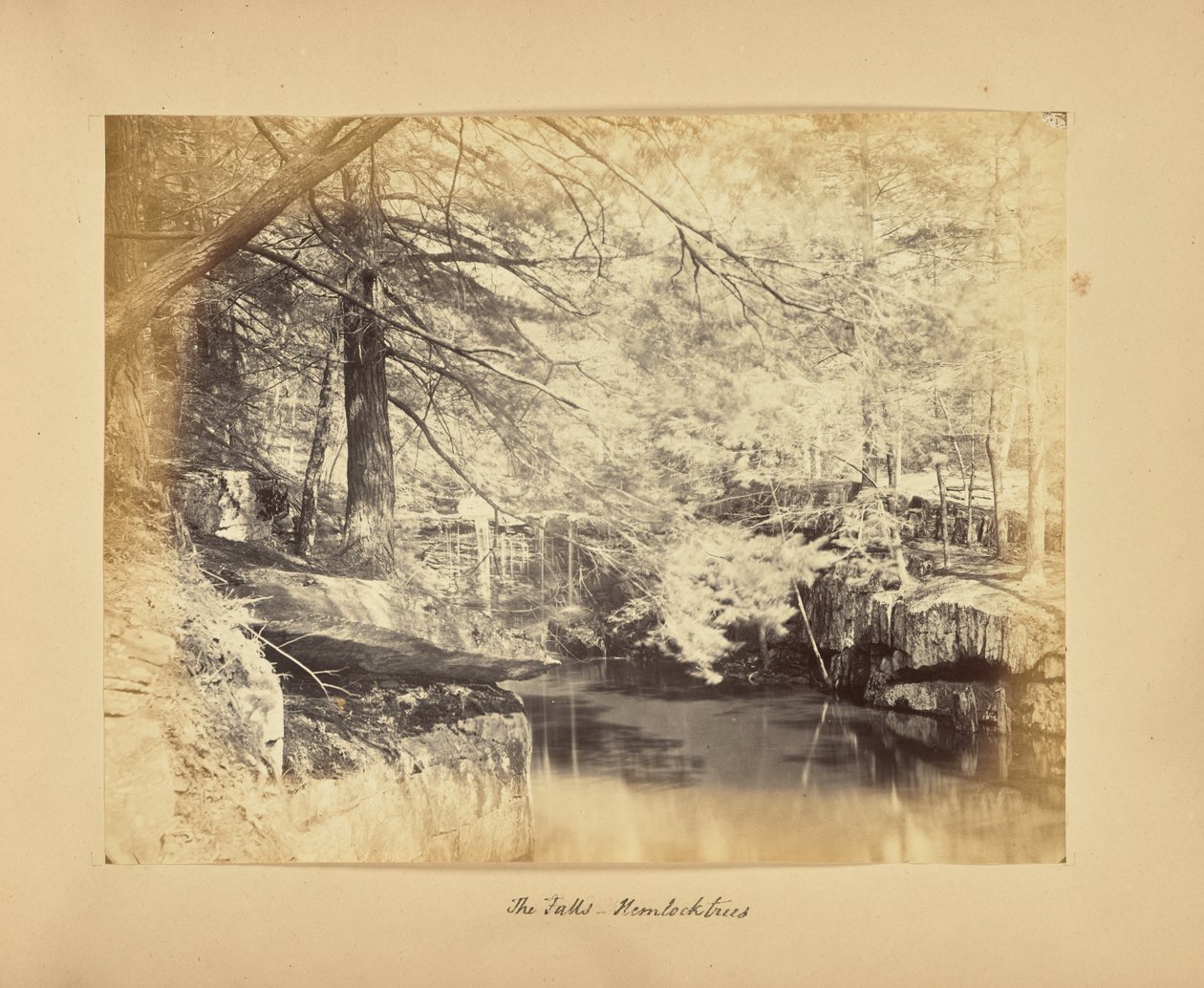 The Falls - Hemlock-träd av Alfred Booth