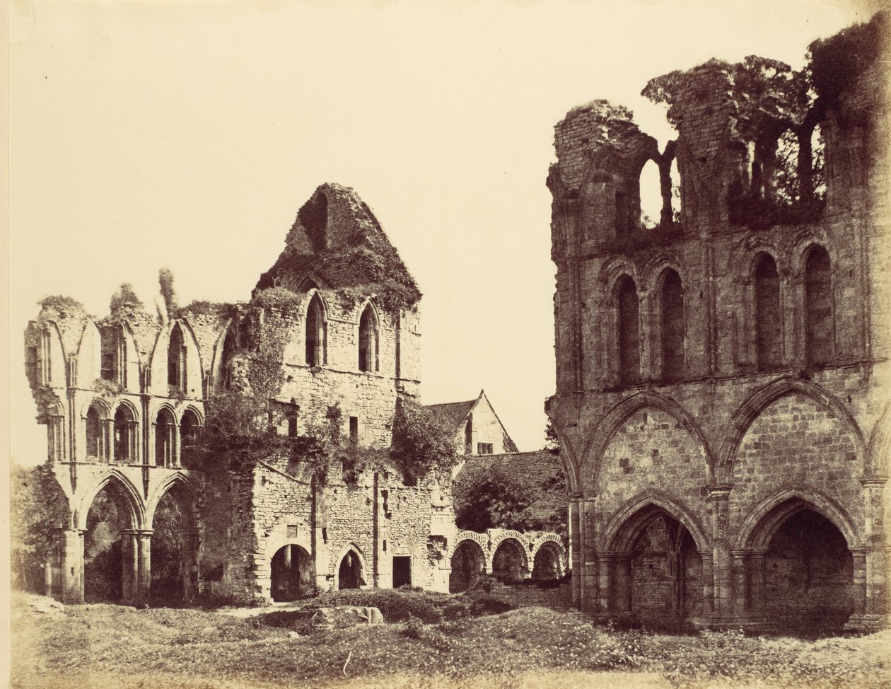 Wenlock Abbey, 1858. av Alfred Capel Cure
