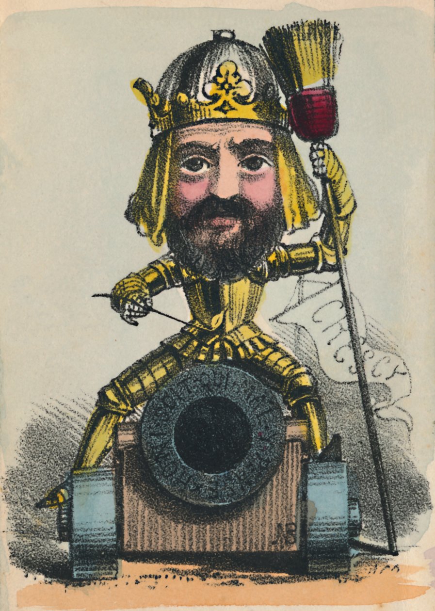 Edvard III, 1856 av Alfred Crowquill
