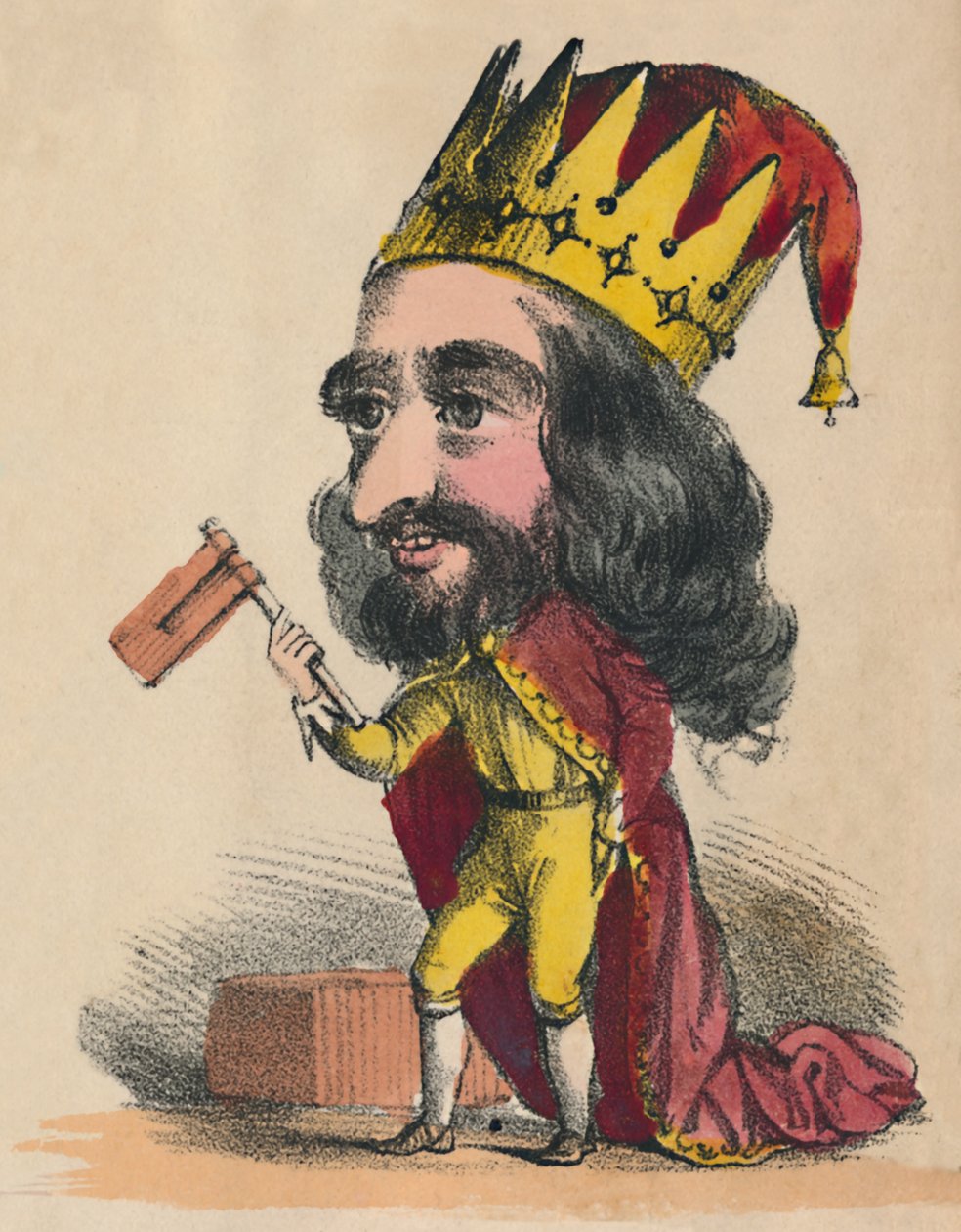 Henrik III, 1856 av Alfred Crowquill