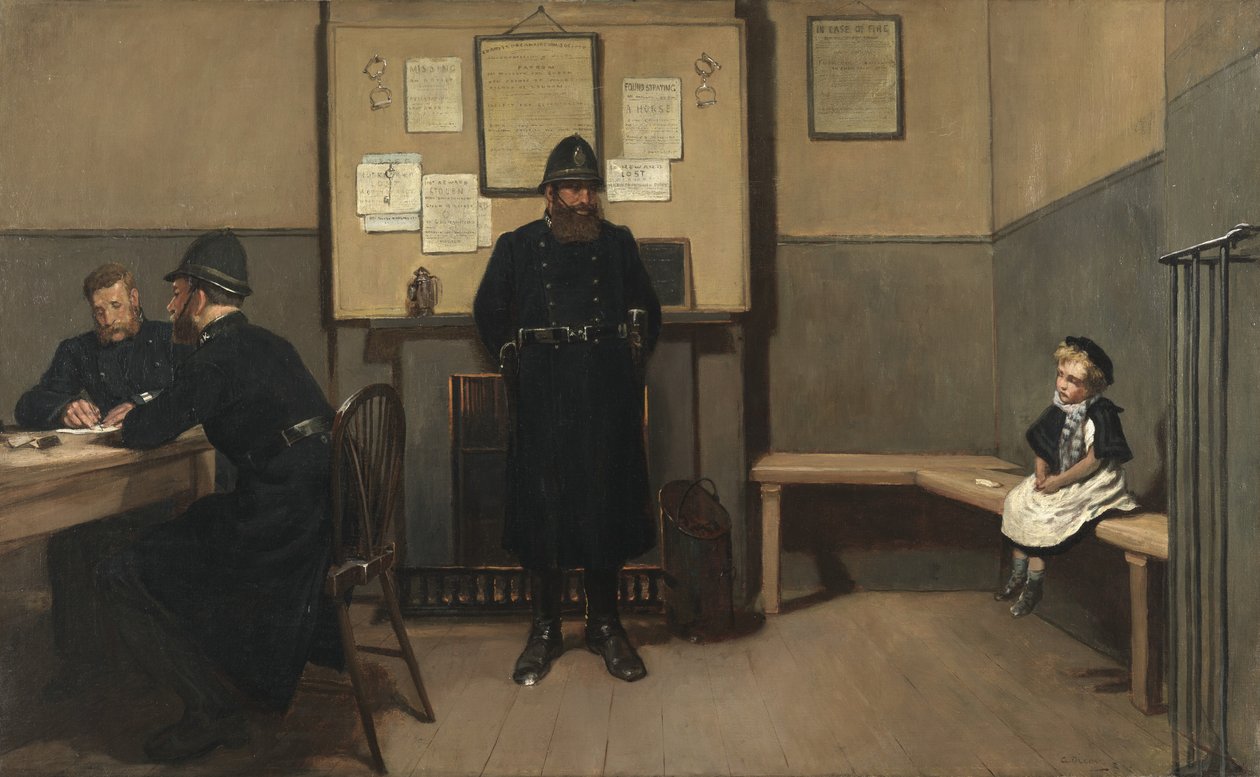 Miles from Home (olja på duk) av Alfred Dixon