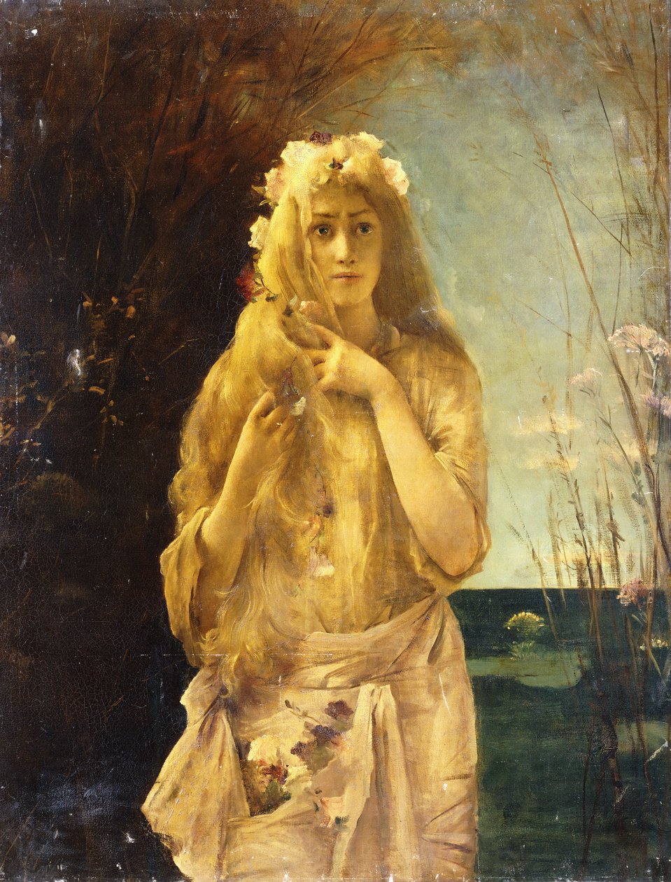Ofelia, av Alfred Emile Stevens