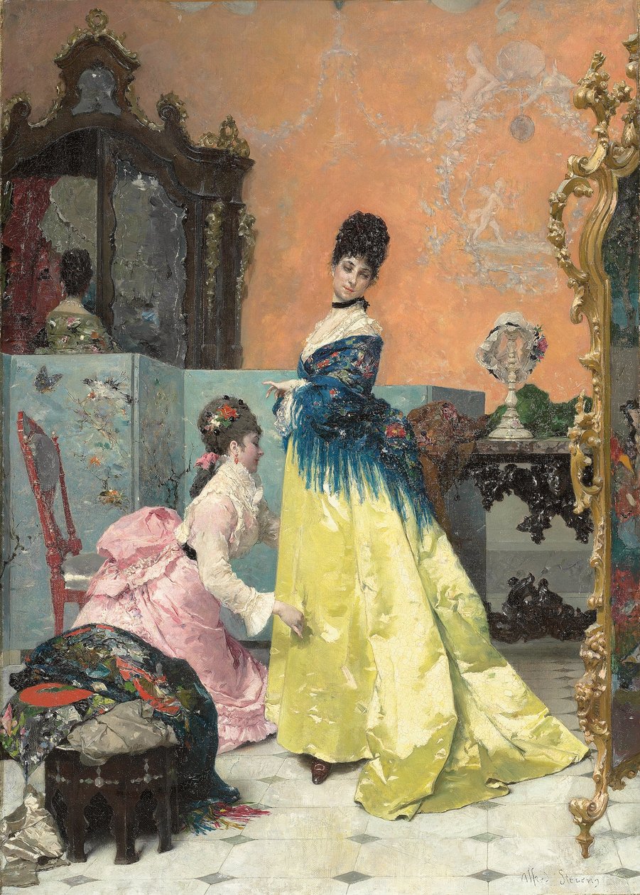 Passningen, av Alfred Emile Stevens