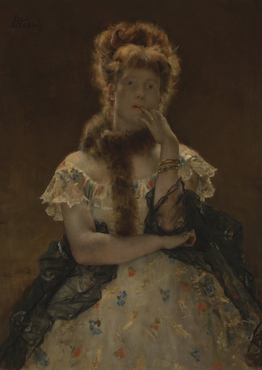 Sfinxen i Paris av Alfred Emile Stevens