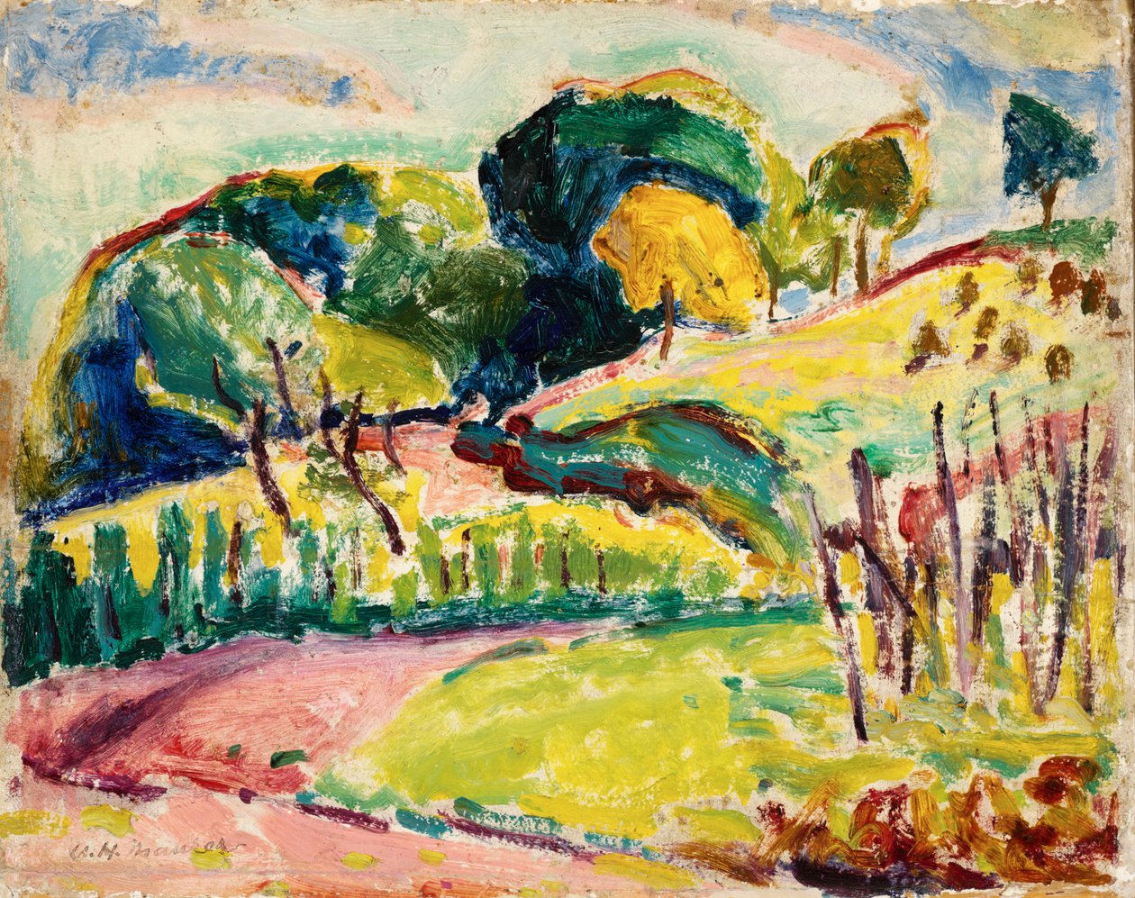 Hills av Alfred Henry Maurer