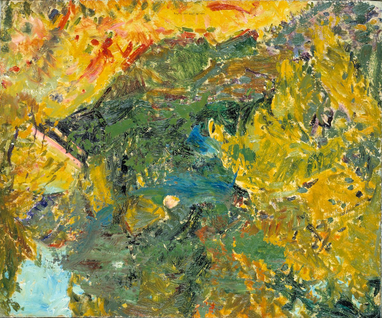 Landskap, ca. 1925. av Alfred Henry Maurer