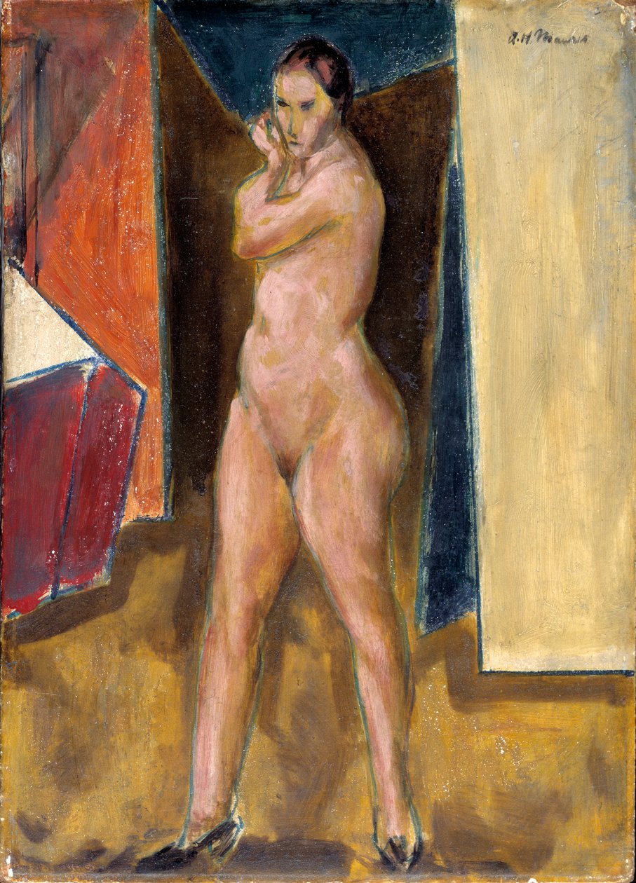 Naken, liksom 1927-1928. av Alfred Henry Maurer