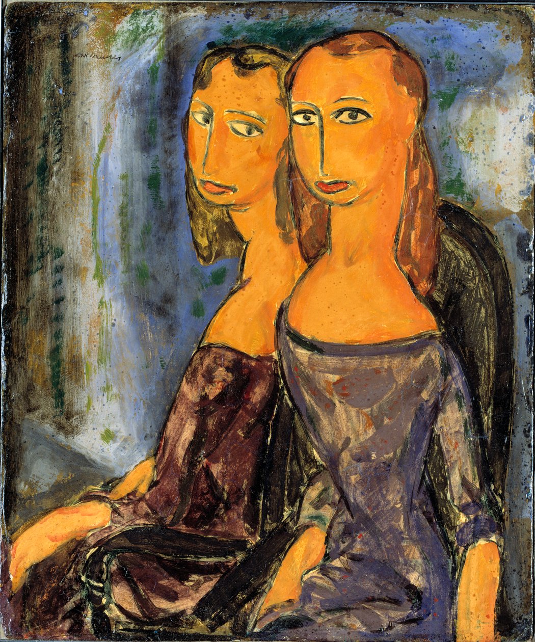 Två kvinnor, ca. 1926. av Alfred Henry Maurer