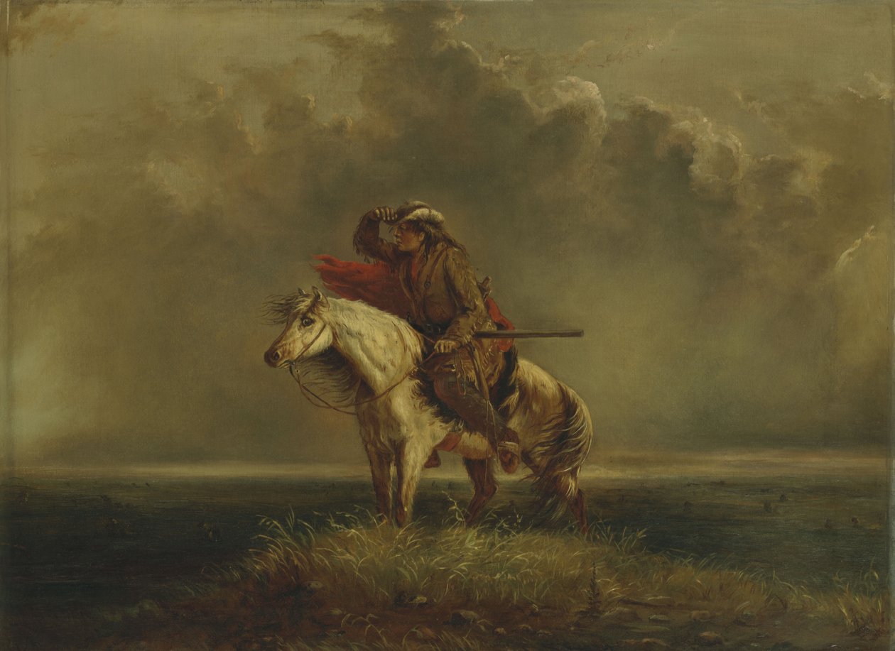 Det förlorade grönhornet av Alfred Jacob Miller
