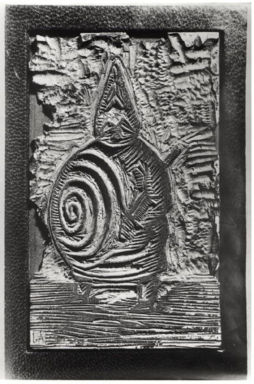 Ubu Roi (träblockstryck) av Alfred Jarry
