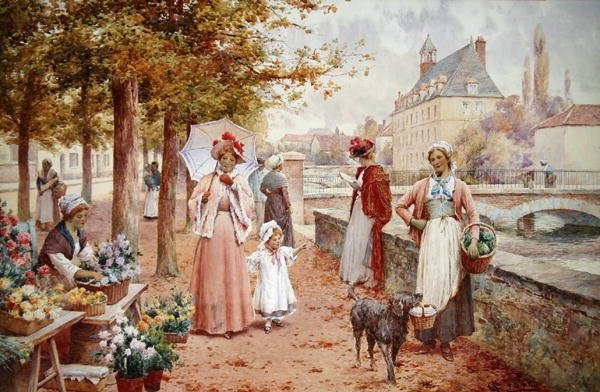 Blomsterförsäljaren av Alfred Jr. Glendening