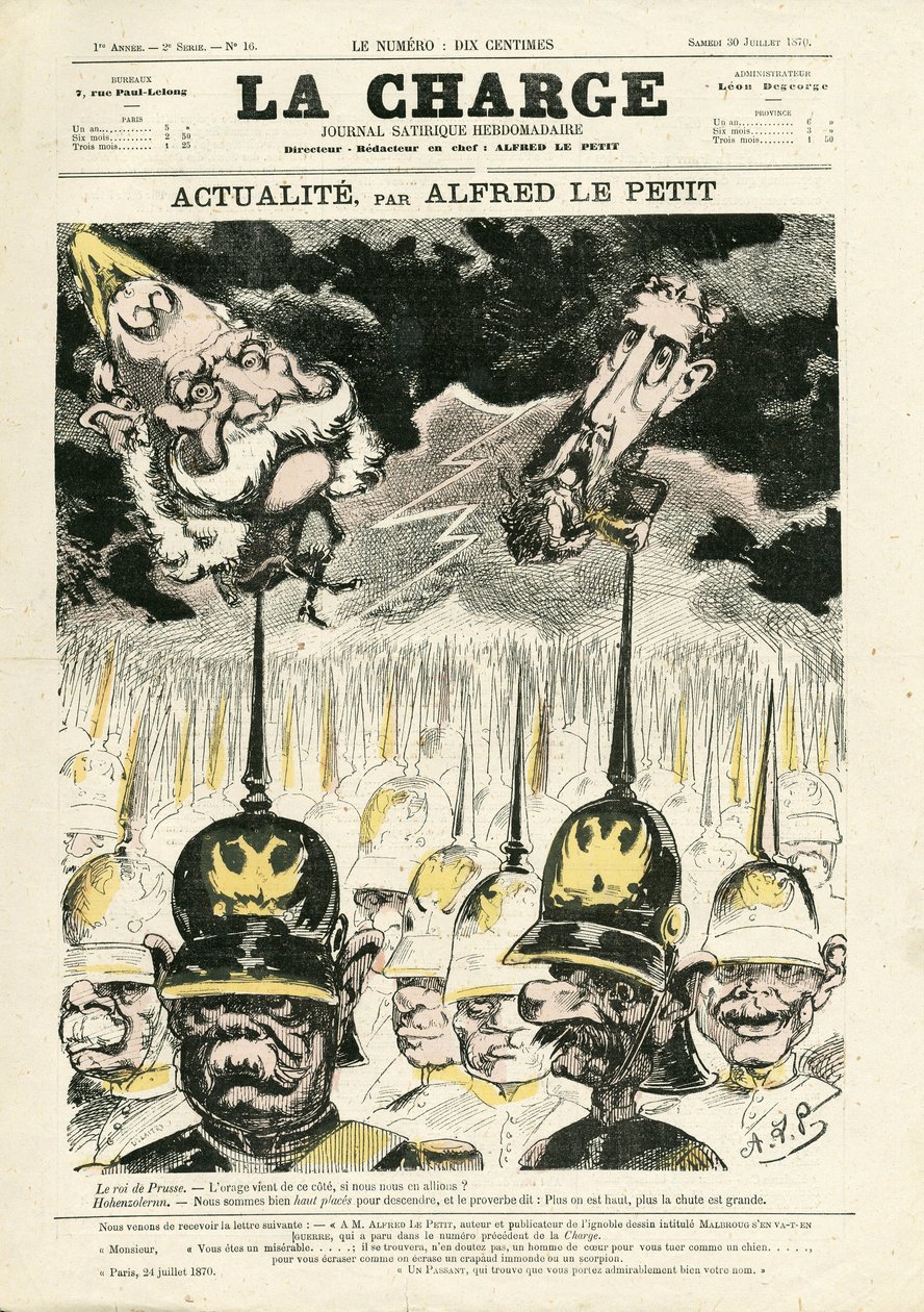 La Charge (1870), nummer 16 av Alfred Le Petit