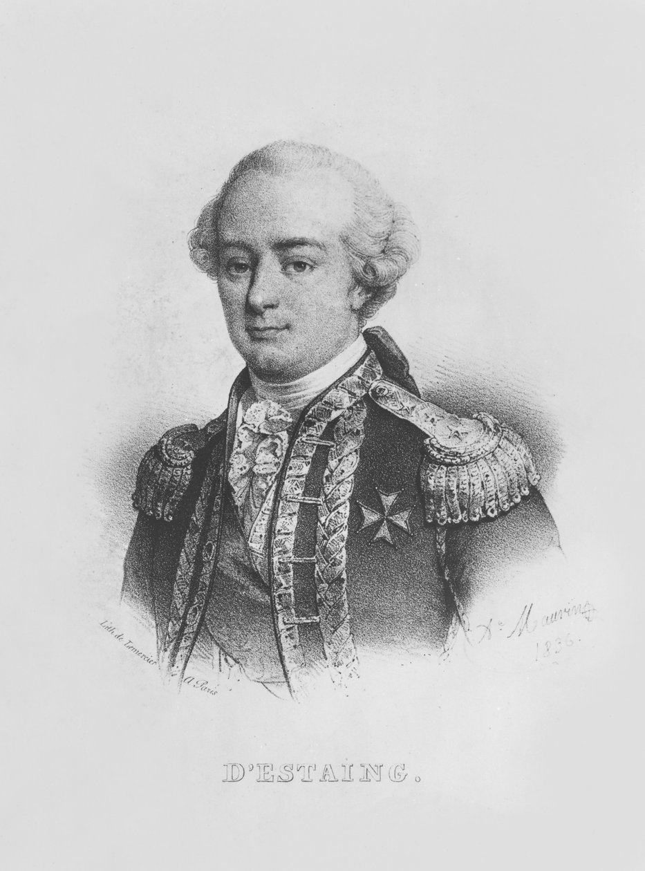 Charles Hector, greve av Estaing av Alfred Leon Lemercier