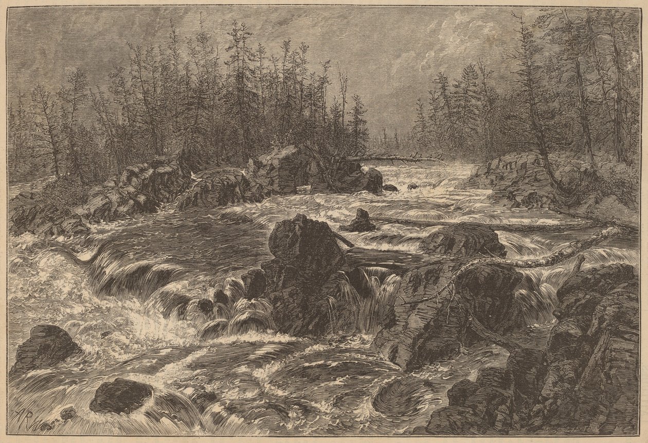 Dalles från St Louis av Alfred R. Waud