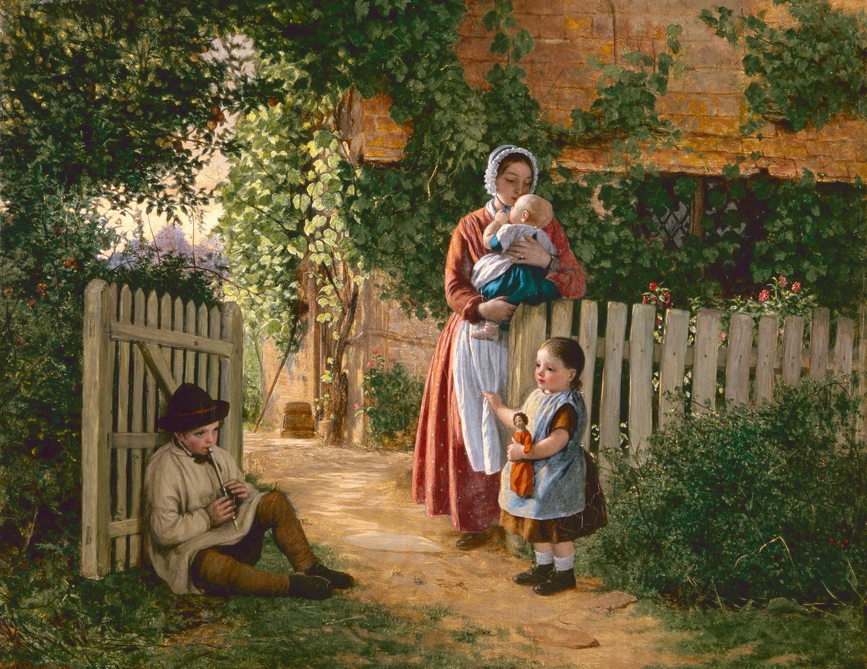 Music Hath Charms (olja på duk) av Alfred Rankley