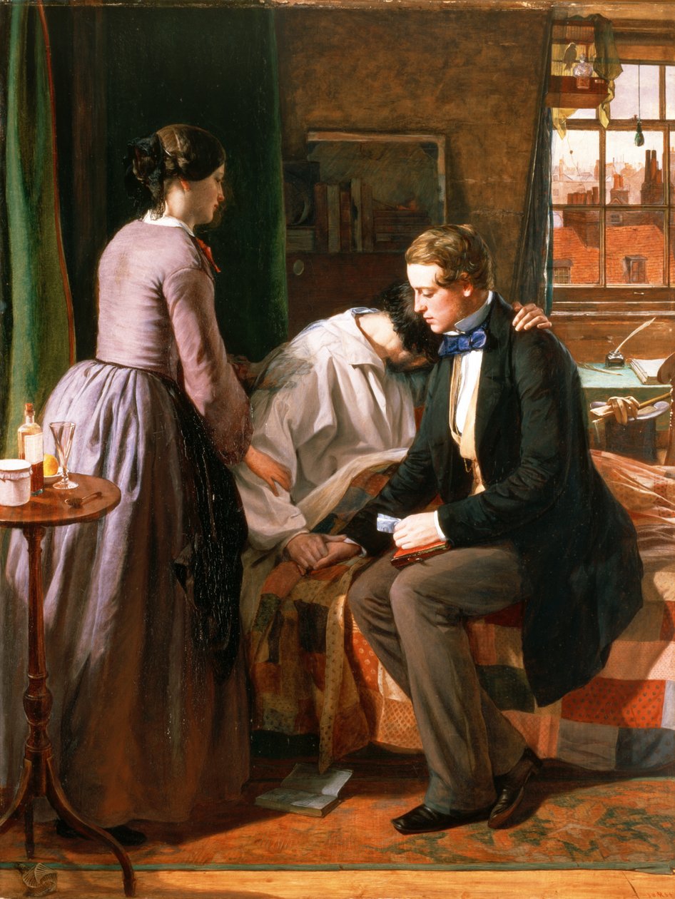 Old Schoolfellows, 1854 av Alfred Rankley