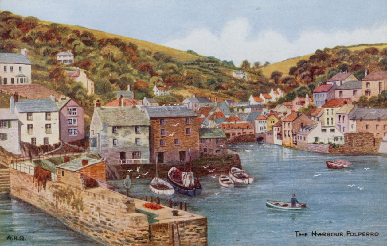 Hamnen, Polperro av Alfred Robert Quinton