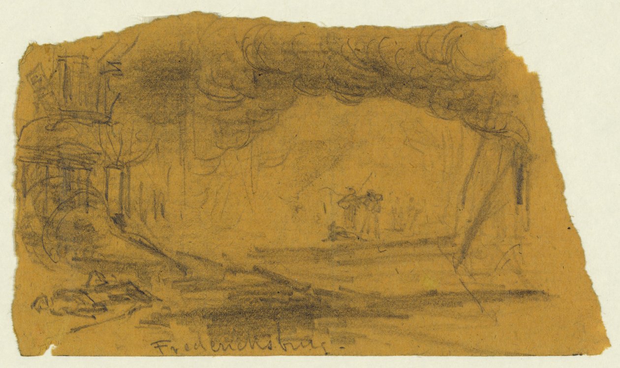 Fredericksburg av Alfred Rudolph Waud