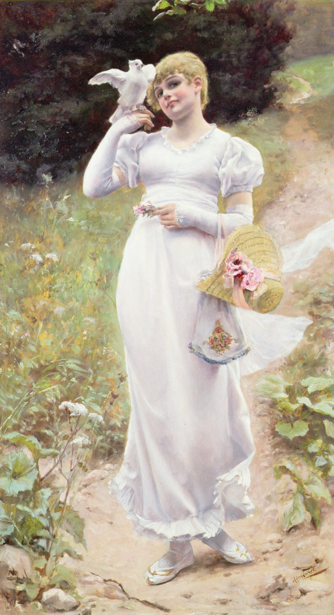 Innocence (panel) av Alfred Seifert