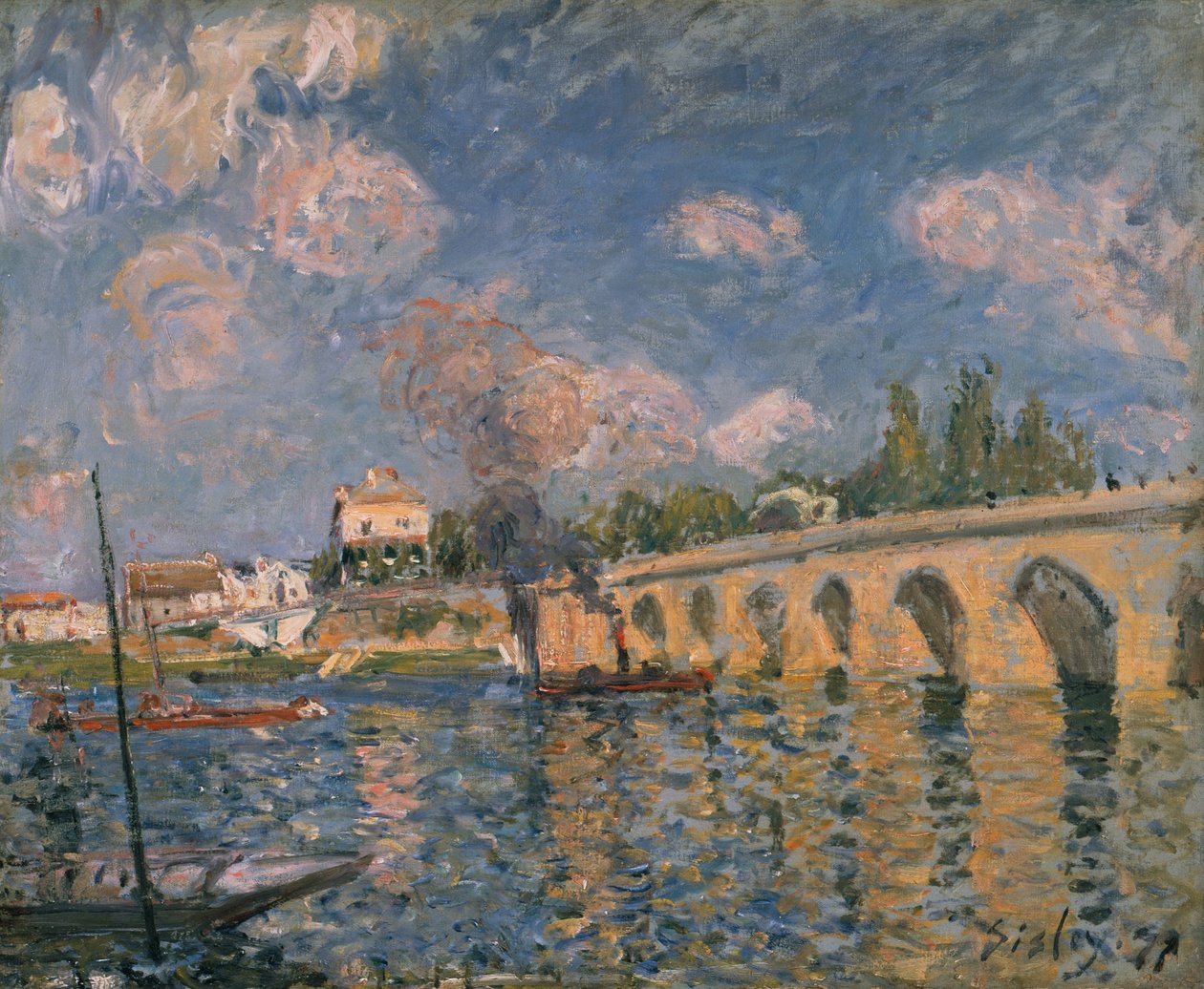 Sevres-bron av Alfred Sisley