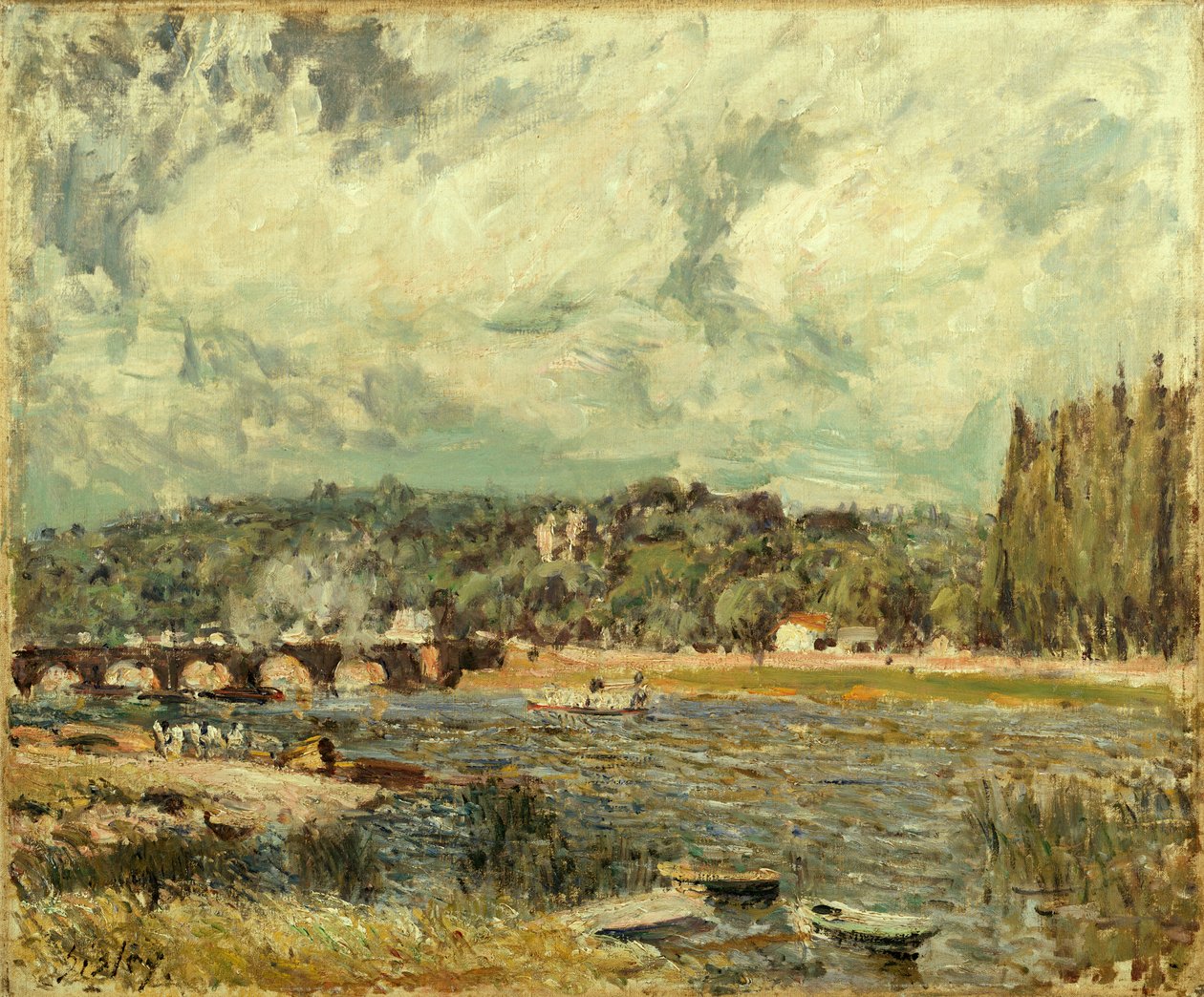 Sevres-bron av Alfred Sisley