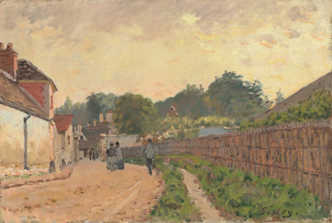 Marly-le-Roi av Alfred Sisley