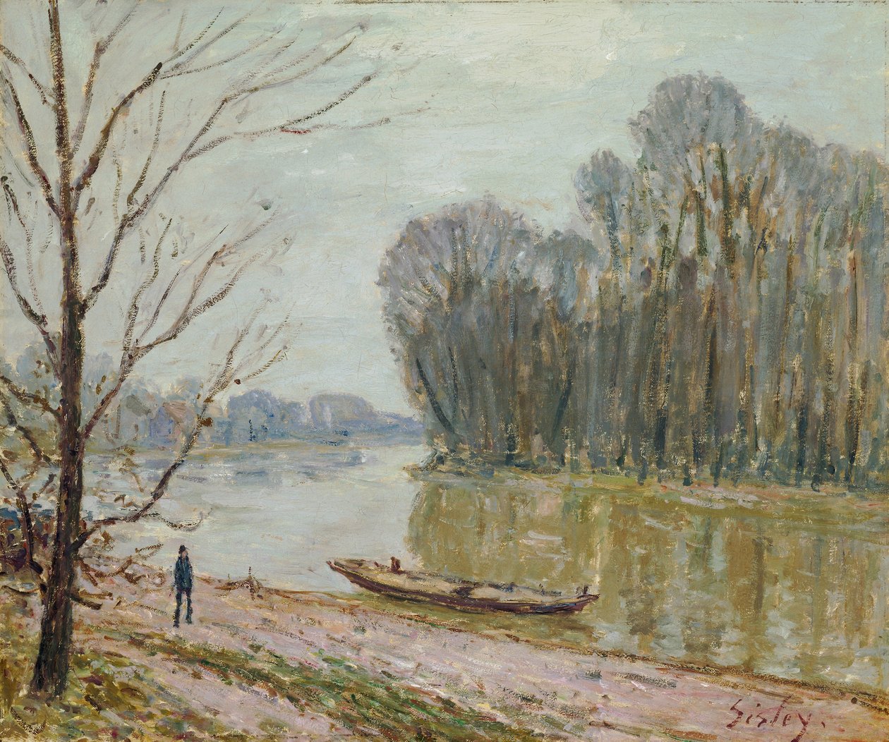 Loire av Alfred Sisley
