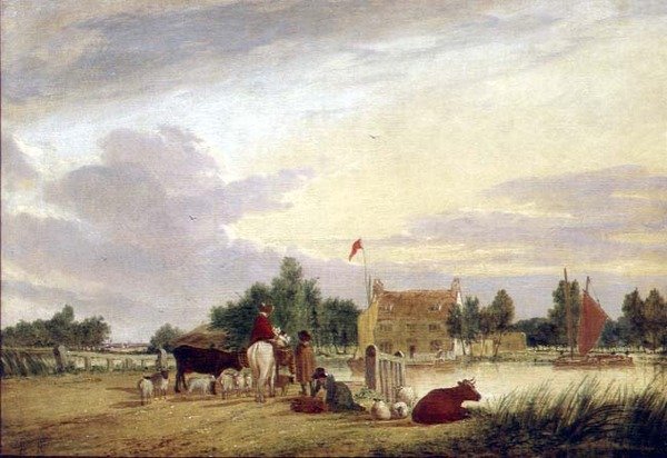 Buckenhams färja av Alfred Stannard