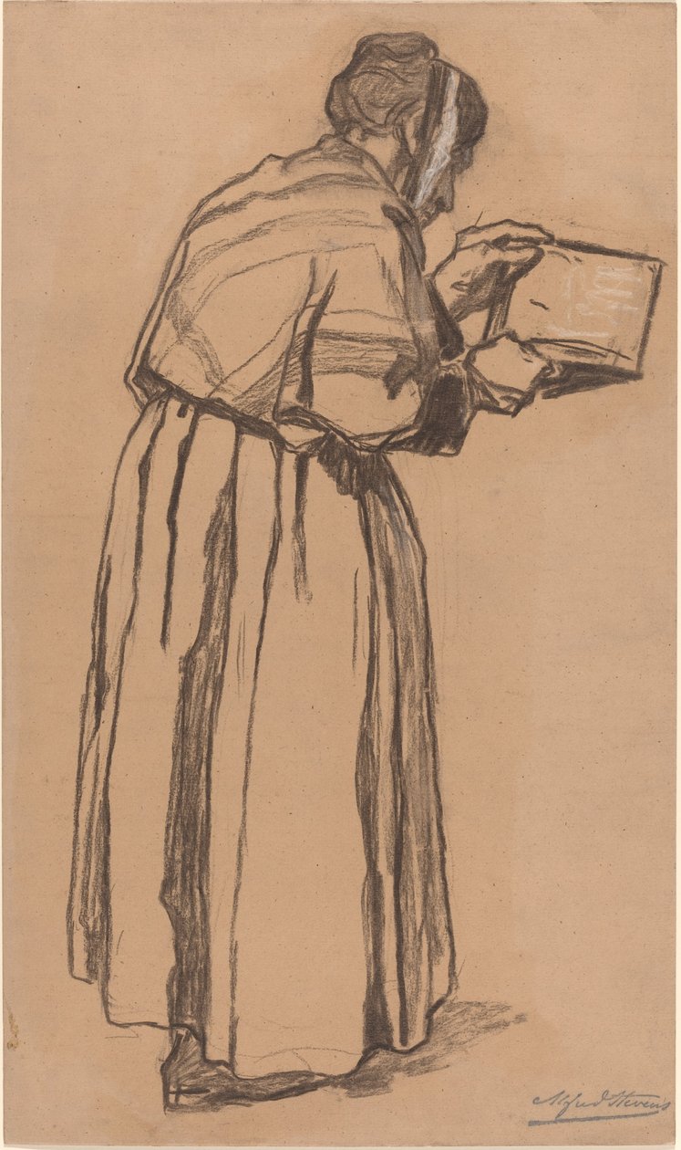 Kvinna som läser av Alfred Emile Stevens