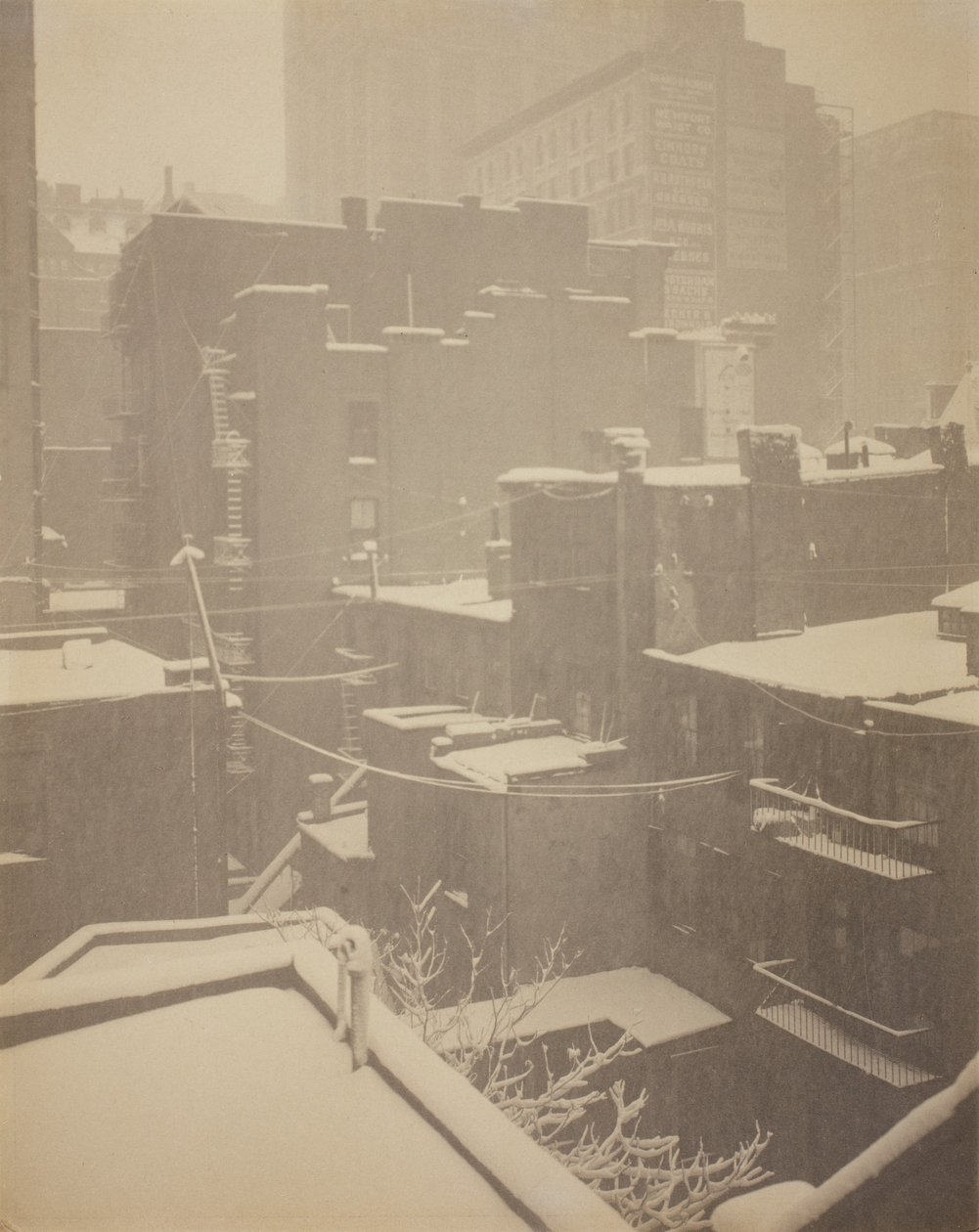 Från bakfönstret 291 av Alfred Stieglitz