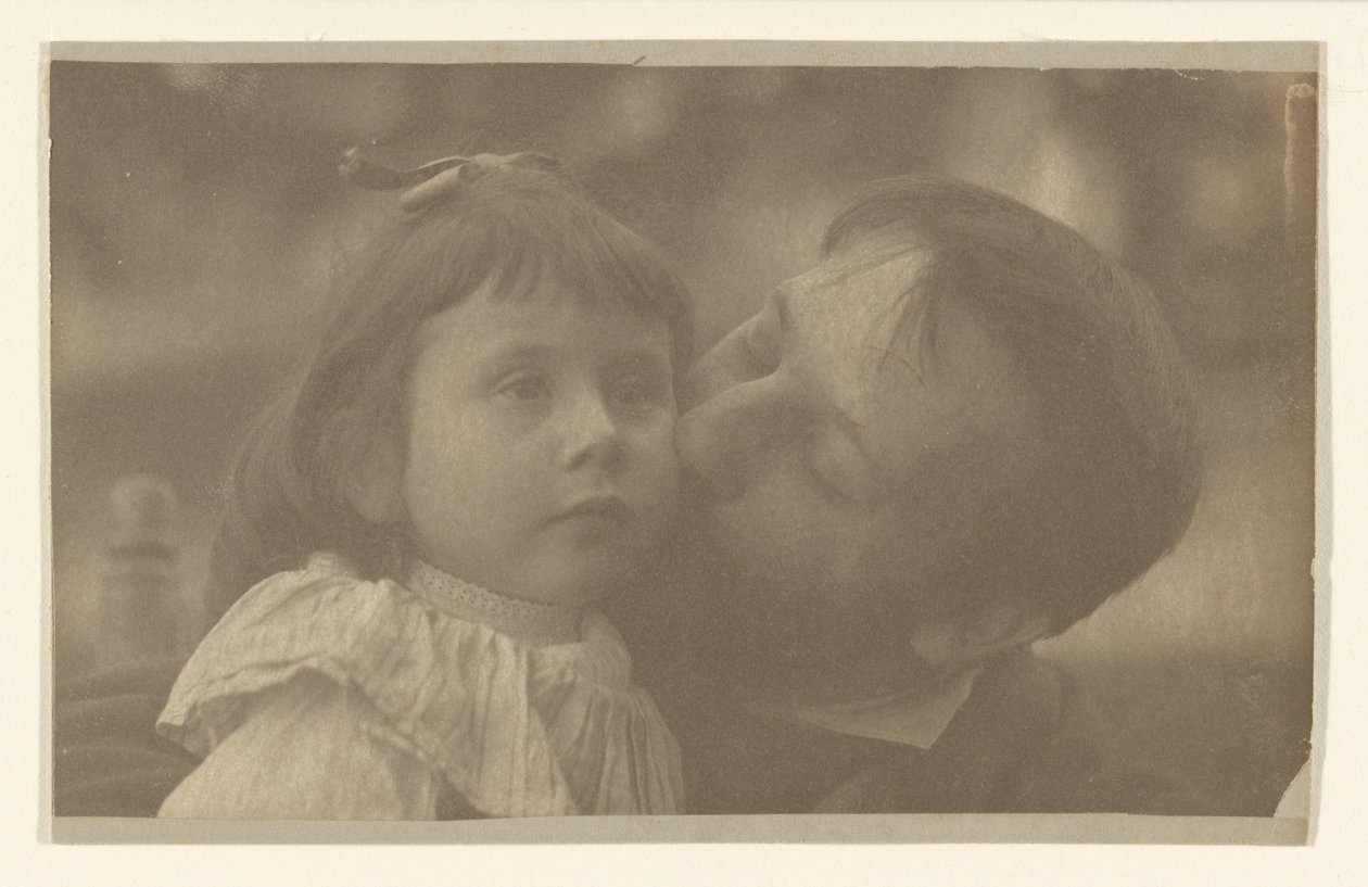 [Lou Schramm och hans dotter] av Alfred Stieglitz