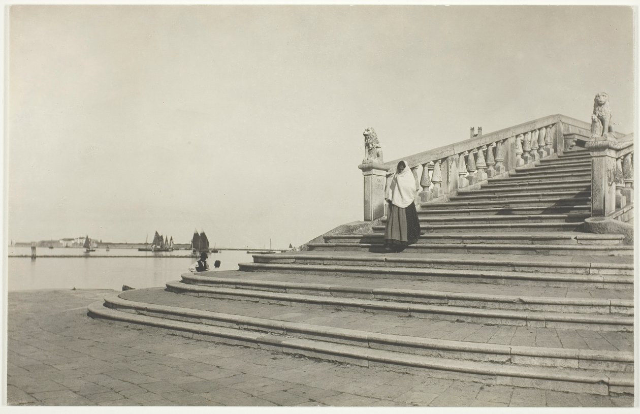 Venedigs stenar, Chioggia av Alfred Stieglitz